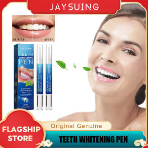 Jaysuing Teeth Whitening Pen Tooth Gel Whitener Bleach Remove Stains Instant Smile Repair Remove Yellow Melanin Plaque No Sensitivity Fresh Easy To Use Teeth Whitening Kit Cleaning Treatment Teeth Care 3ml*2pcs