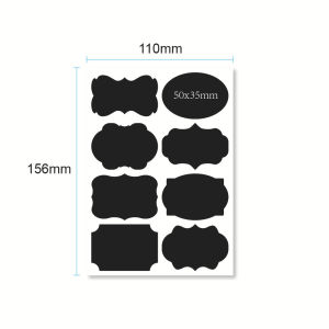 🇲🇾 🏆Hot Selling🔥 Waterproof Sticker Label Dapur Kitchen Dapur Waterproof Tupperware Container White Chalk Pen Pelekat 贴纸