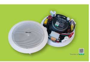 01 Cái - LOA ÂM TRẦN 30W (Public Address System) Hệ thống âm thanh công cộng-Dùng trong nhà showroom cafe phòng họp..