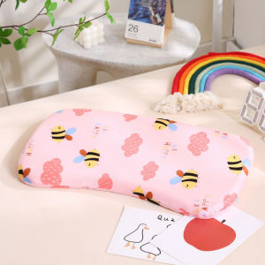 Prevent Flat Head Memory Pillow For New Born Baby Baby Head Support Pillow Memory Foam for 0-18M