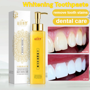 Whitening Toothpaste Get Rid Of Stains Bad Breath Oral Gum Care Liquid Pump Toothpaste