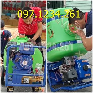 Thùng phun dung dịch diệt khuẩn VMPT-160L tại Quảng Ninh