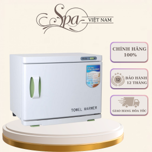 Tủ Hấp Khăn Sấy Nóng Spa | Tủ Tiệt Trùng Có Đèn UV | Diệt Khuẩn Bảo Hành 12TH