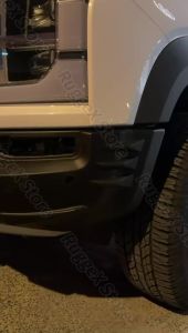 dncnf For BYD Shark 6 2025+ Side Corner Guard Cover ABS Anti-scratch Front Bumper Corner Protector Black Out Body Kits Car Accessories 7M5T2