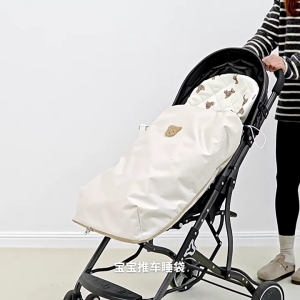Baby Strollers Sleeping Bag Comfortable Pram Warm Footmuff with Soft Lining and Windproof Exterior for Newborns