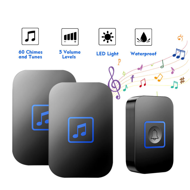 SG Plug Intelligent Wireless Home Doorbell Outdoor Waterproof Door Bell