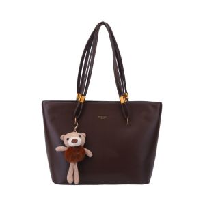 AE Túi tote đơn giản phong cách retro dung tích lớn dành cho nữ túi đeo vai đa năng để đi làm và đi chơi. PU Túi xách thường ngày màu trơn có họa tiết