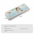 【Puluz】Tempat Pensil Anak Aesthetic Transparan Serbaguna Kotak Tepak Pensil Murah Perempuan Lucu Karakter Pencil Case  Besar Kunci Kata Sandi Multi -fungsi Ganda -llayer Kapasitas Besar. 