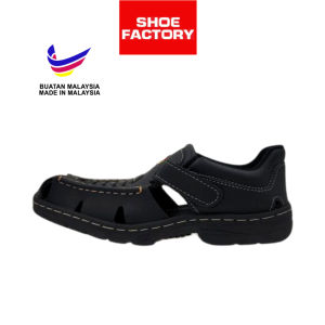 Spako Made in Malaysia Men Faux Leather Mules Sandal XL Size Size 6-12 By Shoe Factory Malaysia