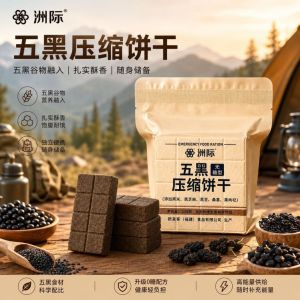 24H发货无糖压缩饼干 应急储备零食 Sugar-Free Compressed Biscuits Snacks