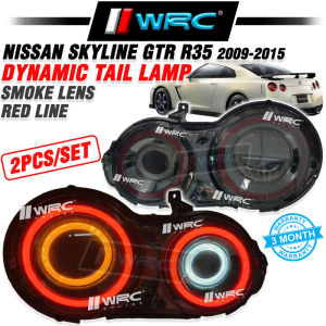 JM-41 Nissan Skyline GTR R35 2009 - 2015 Dynamic Tail Lamp ( Smoke Lens )