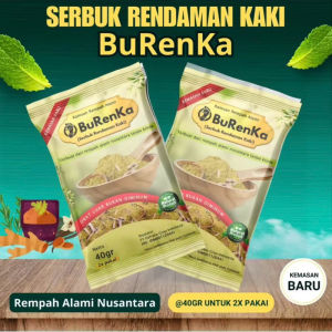 PAKET BELI 3 GRATIS 1 Ramuan Burenka Rempah Kaki Serbuk Rendaman Kaki / Ramuan Burenka