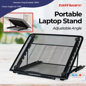 Taffware Portable Laptop Stand Adjustable Angle - IV012 - Black