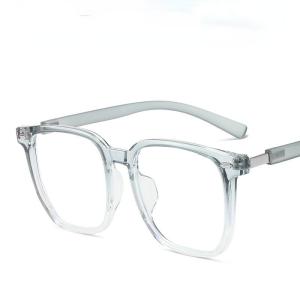 JN IMPRESSION Phiên bản Hàn Quốc lớn gọng bầu dục chống kính che ánh sáng xanh du lịch nữ Kính trơn