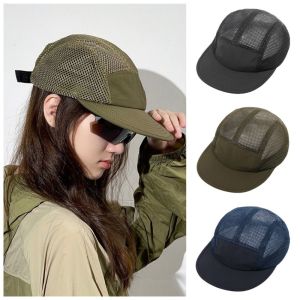 GFUTY แห้งเร็วมาก หมวกเบสบอลตาข่าย อินส์ เป็นรูกลวง หมวก visors หมวกกันแดดหมวก น้ำหนักเบามาก หมวกตาข่ายกีฬา ฤดูใบไม้ผลิ/ฤดูร้อน