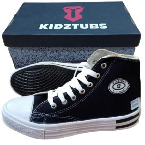 Sepatu Sekolah Anak Laki Laki Perempuan Warna Hitam Umur 6 -10 Tahun PAUD TK SD SMP-KIDZTUBS1044122923