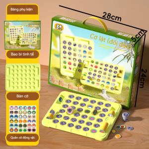 Cờ lật hai người chơi luyện trí nhớ cho bé cờ lật ghi nhớ cờ trí nhớ màu sắc thông minh cho trẻ em