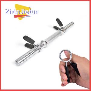 zhanjietun 1PCs 1 Standard 25mm Spring Clamp Collar Clips For Weight Bar Dumbbells Gym