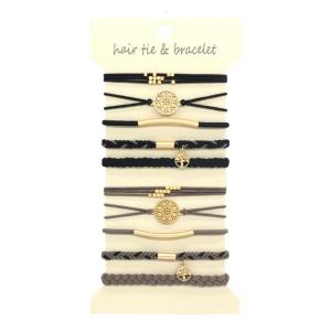 10pcs Braided Hair Bands Elastic Hair Bobbles For Women And Girls Fashionable Hair Rope Ponytail Holder for Most Hair Types