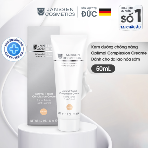 Kem dưỡng chống nắng và che khuyết điểm Janssen Cosmetics Optimal Tinted Complexion Cream
