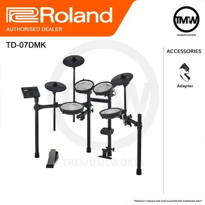 Roland TD-07DMK 8 Pieces Electronic Drum Kits Compact V-Drums TD 07 Series [LIMITED STOCK]