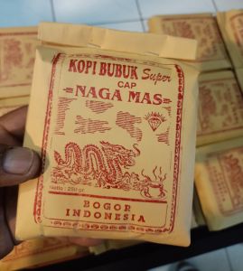 Kopi Bubuk Super Cap Naga Mas Khas Bogor 250 Gram