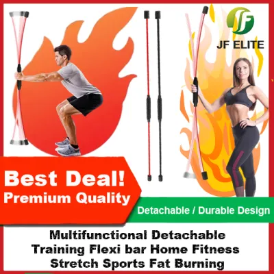 New Arrival Tik tok Hot Multifunctional Detachable Training Flexi bar Home Fitness Fat Burning