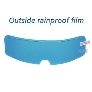 Motorcycle Helmet Anti-Rain And Anti-Fog Films Safety Driving Durable Nano Coating Clear Sticker Film Motor Accessories