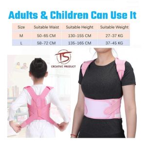 Sabuk Penyangga Punggung Korektor Postur Anti Bungkuk Back Support Brace Nyaman Harian