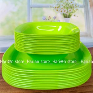 PAKET ISI 12 PCS PIRING DAN MANGKUK HARMONI SUPERWARE TERMEWAH DAN TERLARIS