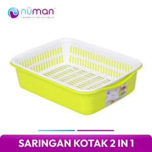 Numan - Baskom Kotak dengan Saringan Set