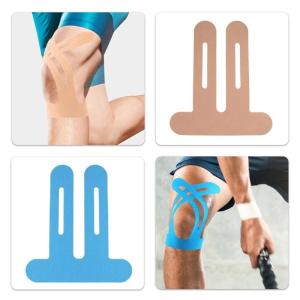 5Pcs Kinesiology Tape for Knee Elbow Water Resistant Sport Knee Support Tape Elastic Athletic Tape Support Muscle Tape