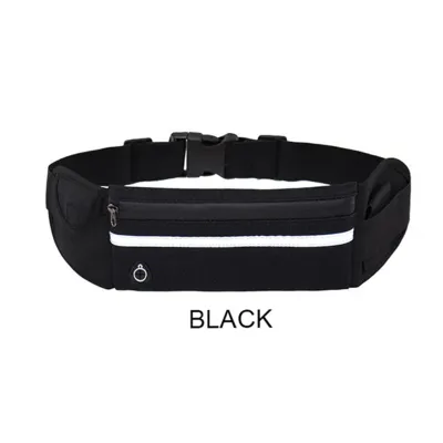 Waterproof Running Waist Bag Pack Belt with Zipper Jogging Gym Marathon Waist Packs Waterproof SP07