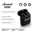 Marshall Minor III Earbuds Marshall Wireless Bluetooth Earphones Waterproof Sports Earbuds for IOS/Android Bluetooth Headset 20 Hours of Battery Life Marshall Earphones Original. 