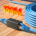 ข้อต่อสายแลน ข้อต่อ RJ45 หัวต่อRJ45 ตัวเชื่อมสาย Lan หัวต่อเพิ่มความยาวสายแลน cable conector. 