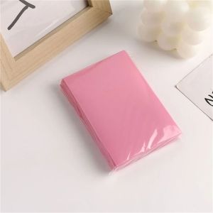 FOUNDTWO Màu Macaron Tay áo thẻ Kpop Mờ 61x91mm Phim ảnh Văn phòng phẩm Thẻ Hàn Quốc Bảo vệ thẻ Thẻ trò chơi