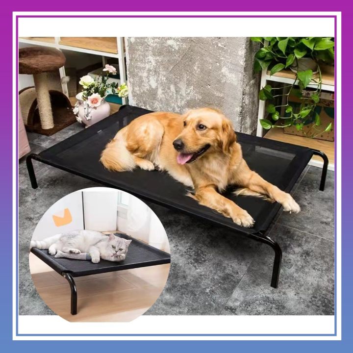 Happy Pet Iron Frame Pet Dog Camping Bed Hammock Small Large Dog Kennel