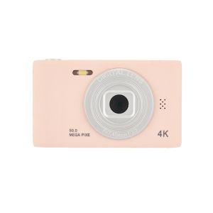 【 Ready Stock】4k Selfie Dual Camera Digital Camera For Beginners Mini Auto Focus Camera Photography Hd 50mp with 2.4" Large Screen Camcorder Camera