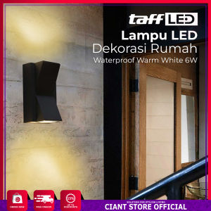 LAMPU HIASAN LED WATERPROOF DINDING OUTDOOR FITTING LAMP MINIMALIS