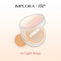 Implora Healthy Glow Cushion - Tersedia 6 Shade Warna - Ringan - High Coverage - Meratakan Warna Kulit - Matte - ken Herbal. 