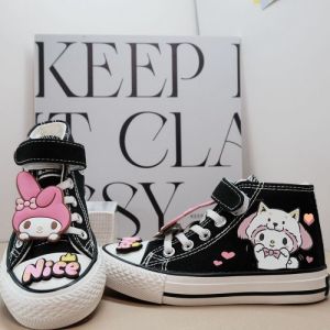 ZEEMIN Halloween Christmas Sanrio Kawaii Kuromi Canvas Shoes My Melody Anime Cartoon Cute Beautiful Easy To Clean Canvas Fashionable Exquisite Shoes