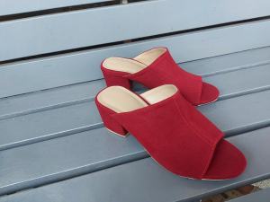 STRAP BLOCK HEELS SANDALS LILIW LAGUNA MADE