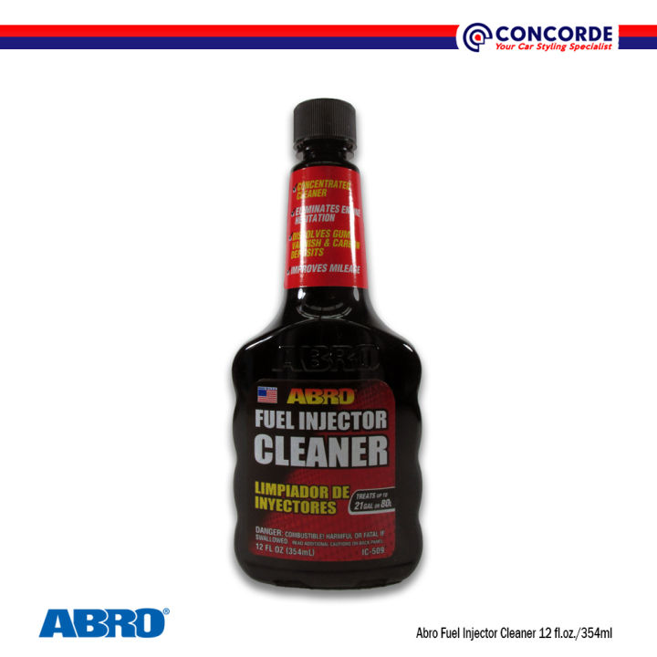 Concorde Abro Fuel Injector Cleaner 12 fl.oz./354ml Lazada PH