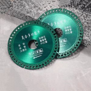 Heavy Duty 6 In 1 Diamond Cutting Disc Multi Function Dry Saw Blade For Metal Tile Marble Angle Grinder