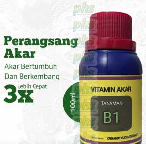 PUPUK VITAMIN B1 LIQUINOX TWN 100ML - HORMON AKAR TANAMAN