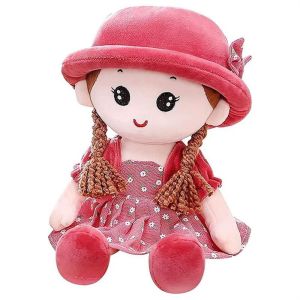 COMPILA Soft Room Decoration Cuddle For Kids Sweetheart Rag Doll Baby Sleeping Doll Plush Doll Girl Rag Doll Sleeping Baby Stuffed Toys Princess Doll Toy