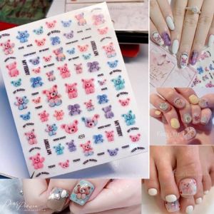 Sticker hình dán nail hoạt hình siêu HOT