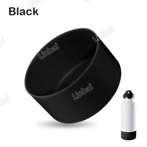 LINBAI Flask Sports Lid Cap Replacement Tumbler Cover and Protective Silicone Boot for Wide Mouth Tumbler Accessories