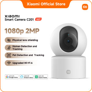 Xiaomi Smart Camera C201 1080P FHD Indoor IP Camera CCTV 360° Pan Tilt Night Vision Two-Way Audio AI Motion Detection WiFi Smart Home Security