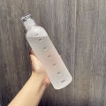 Botol Minum Aesthetic 500ml & 750ml Water Bottle Botol Bening Estetik 750ML Botol Minuman Plastik Transparant 500ML Premium Tumblr  Olaharga Kantor Sekolah Botol Jug Viral BRG. 